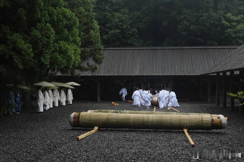 【日本最神圣神社伊势神宫迎来第63次重建美媒全程记录】海外新鲜事日本日本最重
