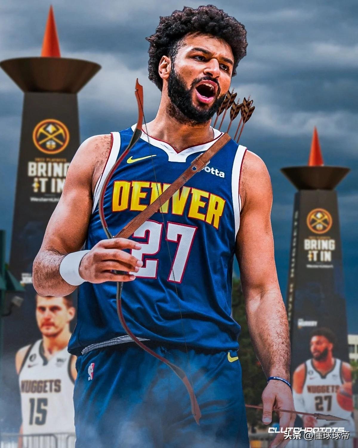 在NBA拿83分真不难，今天要是给穆雷43个罚球都能拿90分了！在今天掘金与