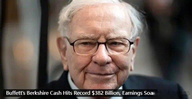 股神都”怂”了，你还敢浪吗?巴菲特坐拥的现金储备已经达到了惊人的3817亿美元。