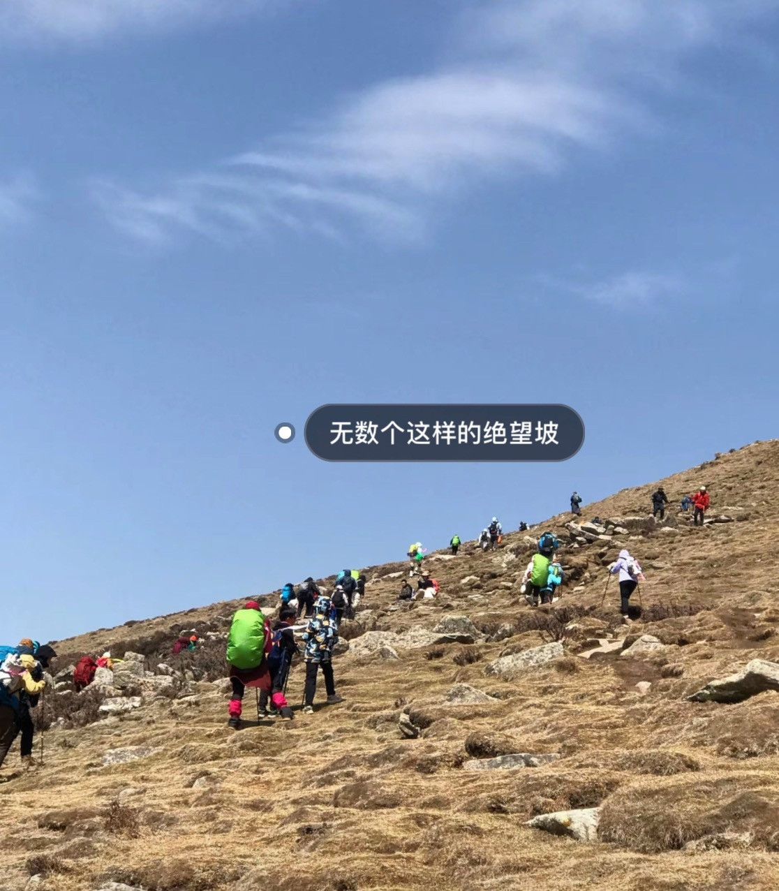 五一假期，我妹带着我的成毅“赴山海”，两天一夜徒步四十公里，登顶五台山✌🏻年轻