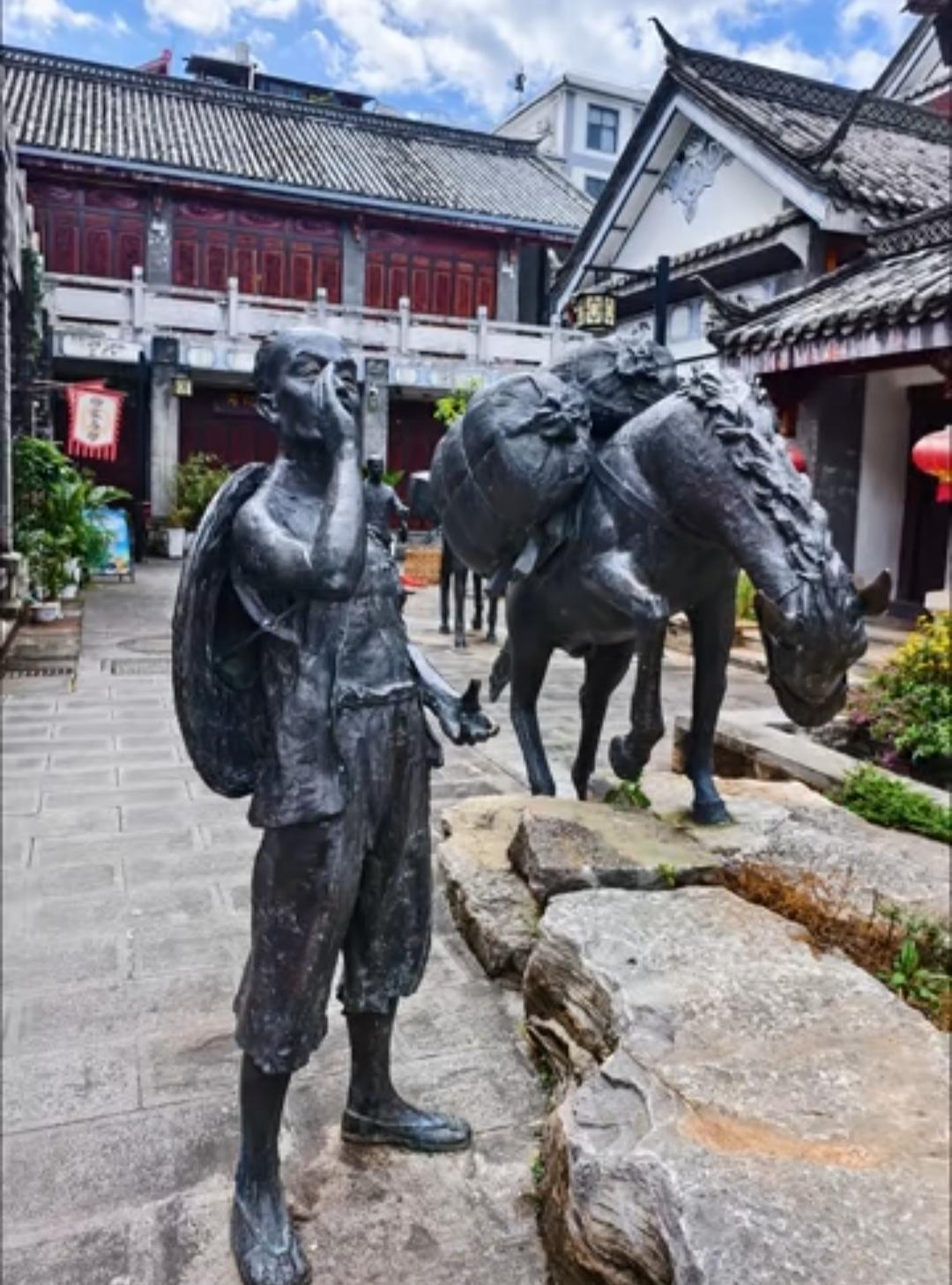 昔日茶马古道上的石马风景美景风景随手拍