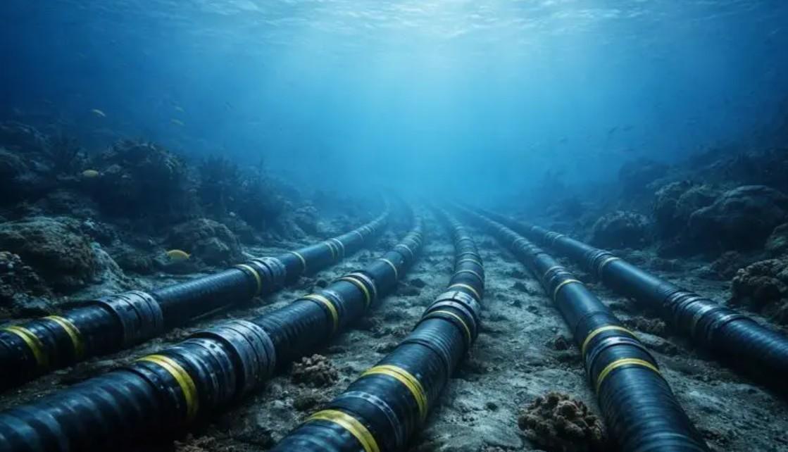 霍尔木兹海峡不光是全球重要的石油运输咽喉，也是是全球海底光缆的节点之一。至少有