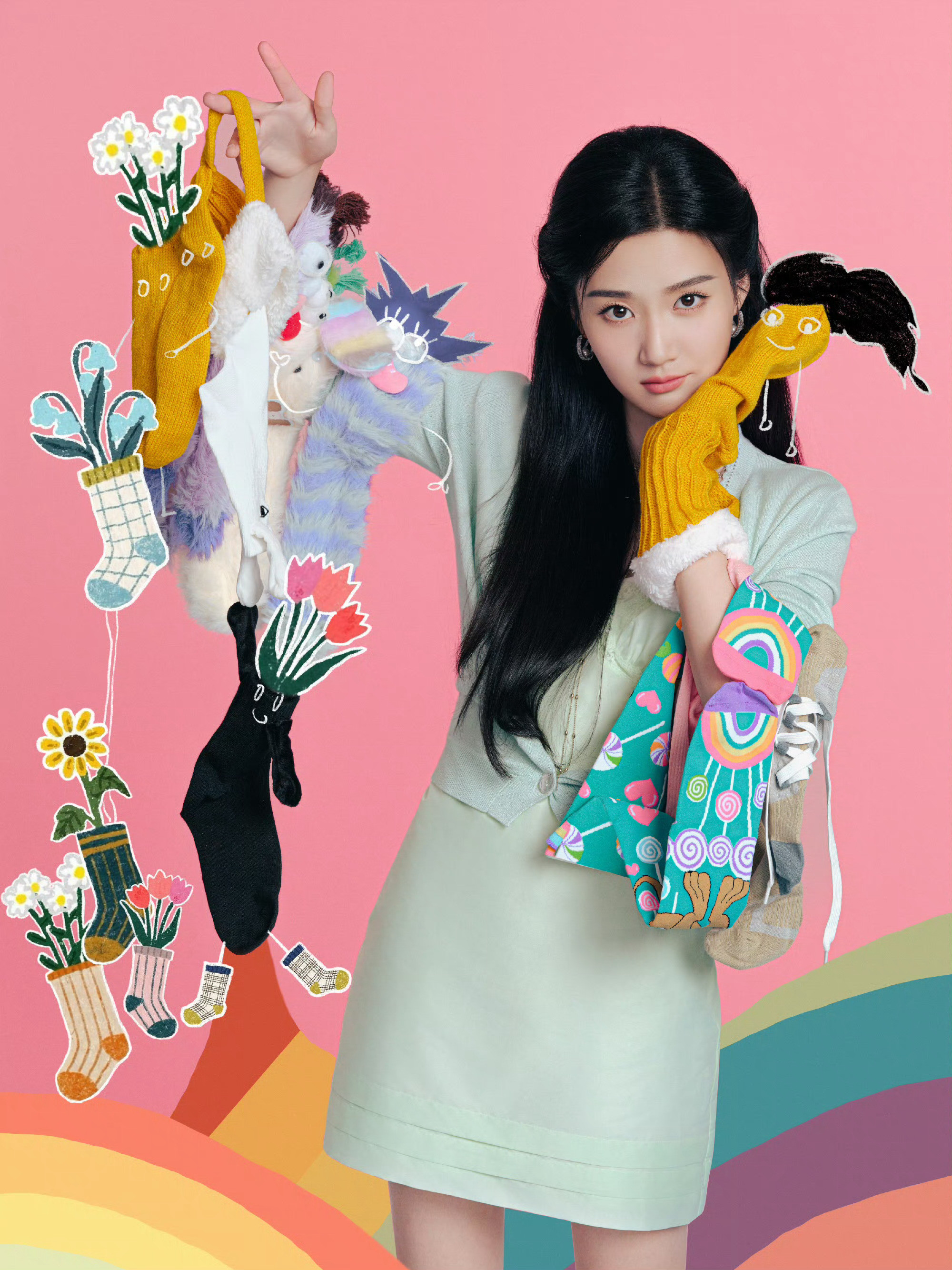 卢昱晓我家那闺女ootd，这个晓闺女太美啦[大笑]期待观察员噜噜​​​