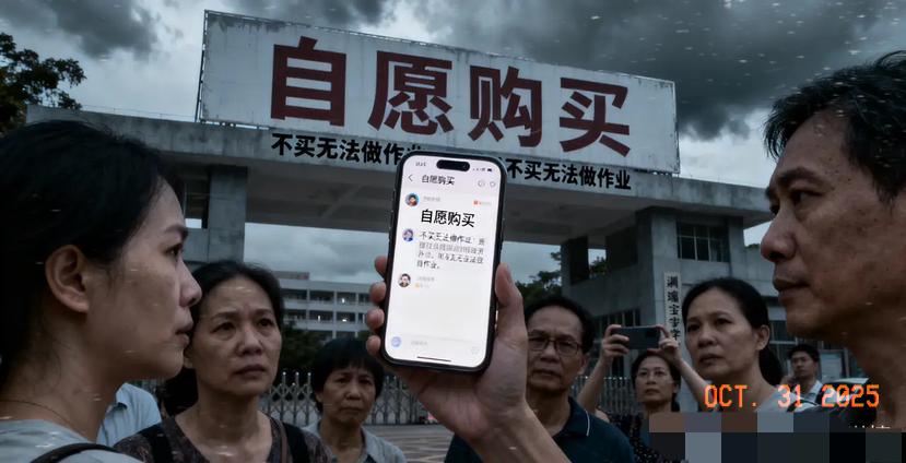 当深圳宝安区华南中英文学校翻身实验学校西校区的家长们打开聊天框“不买768元