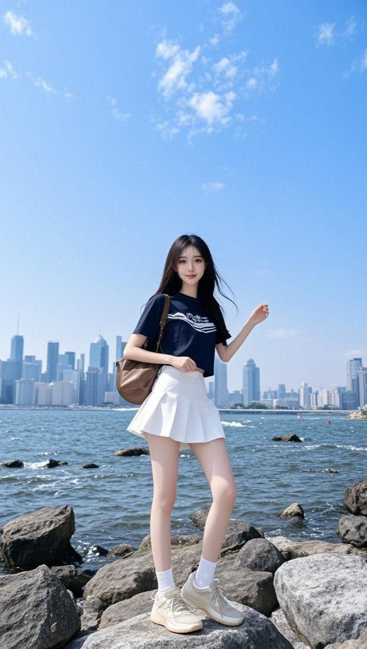 <p>海滨随拍 原来ai写真可以这么美 人生总得有一套ai写真吧 谁拍...
