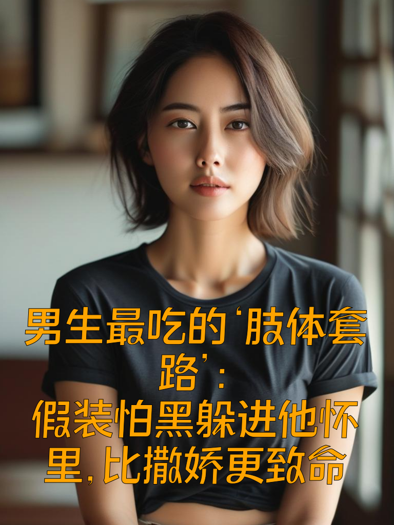 男生最吃的‘肢体套路’：假装怕黑躲进他怀里，比撒娇更致命