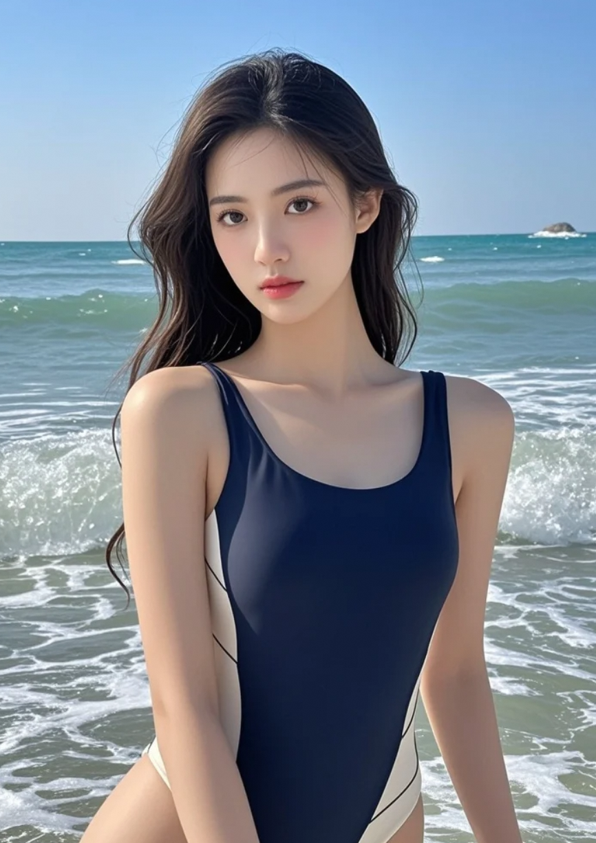 她说想留住夏天，于是我拍下了这张照片