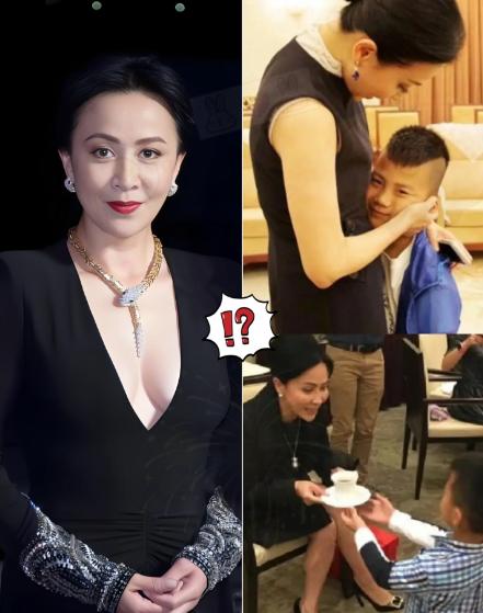 一次，胡军对膝下无子的刘嘉玲说：“姐，想要儿子么？”刘嘉玲一口干完白酒：“别开玩