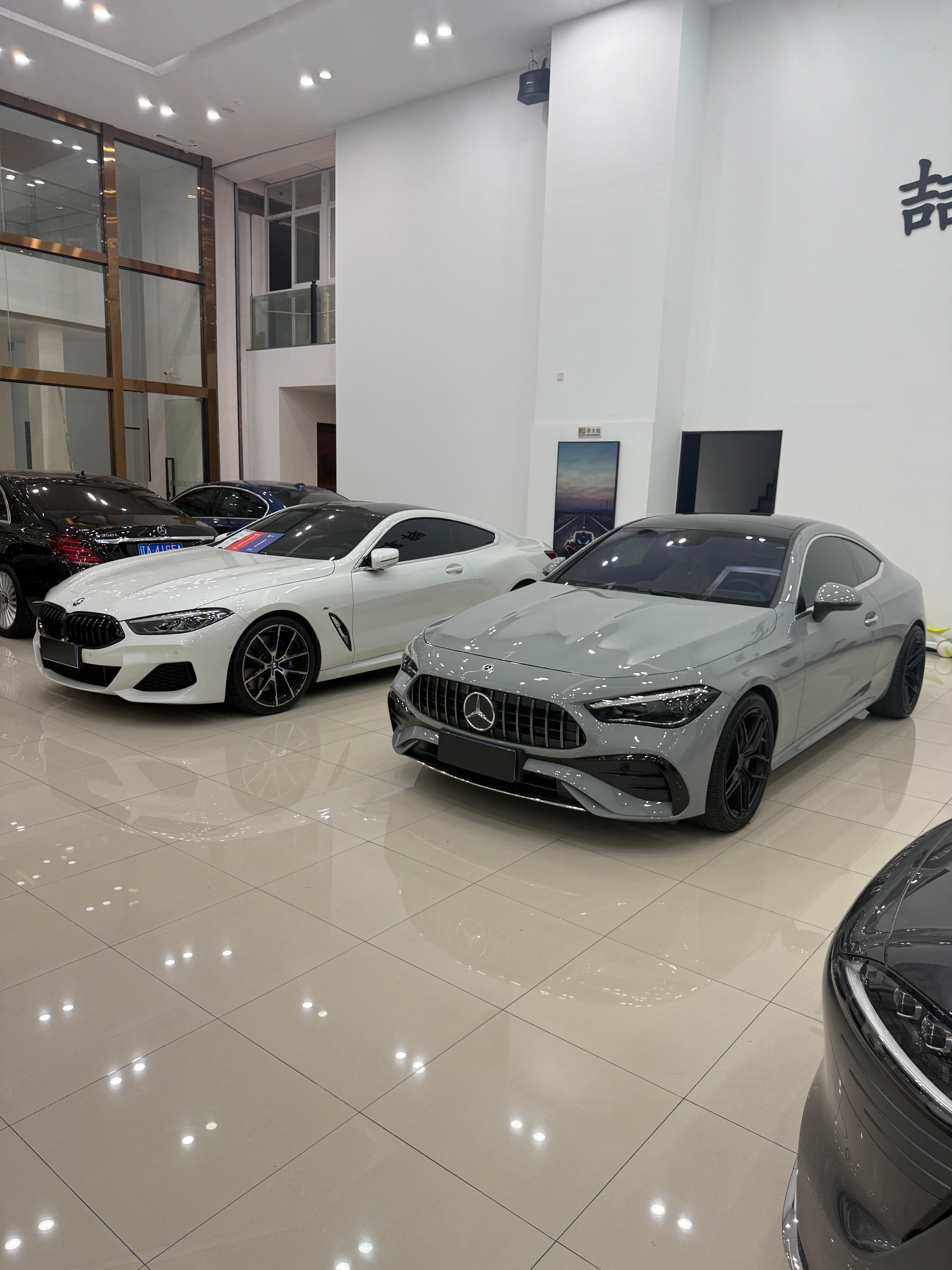 两款40多预算的双门轿跑大比拼宝马840&奔驰CLE300单纯视觉上来看奔驰