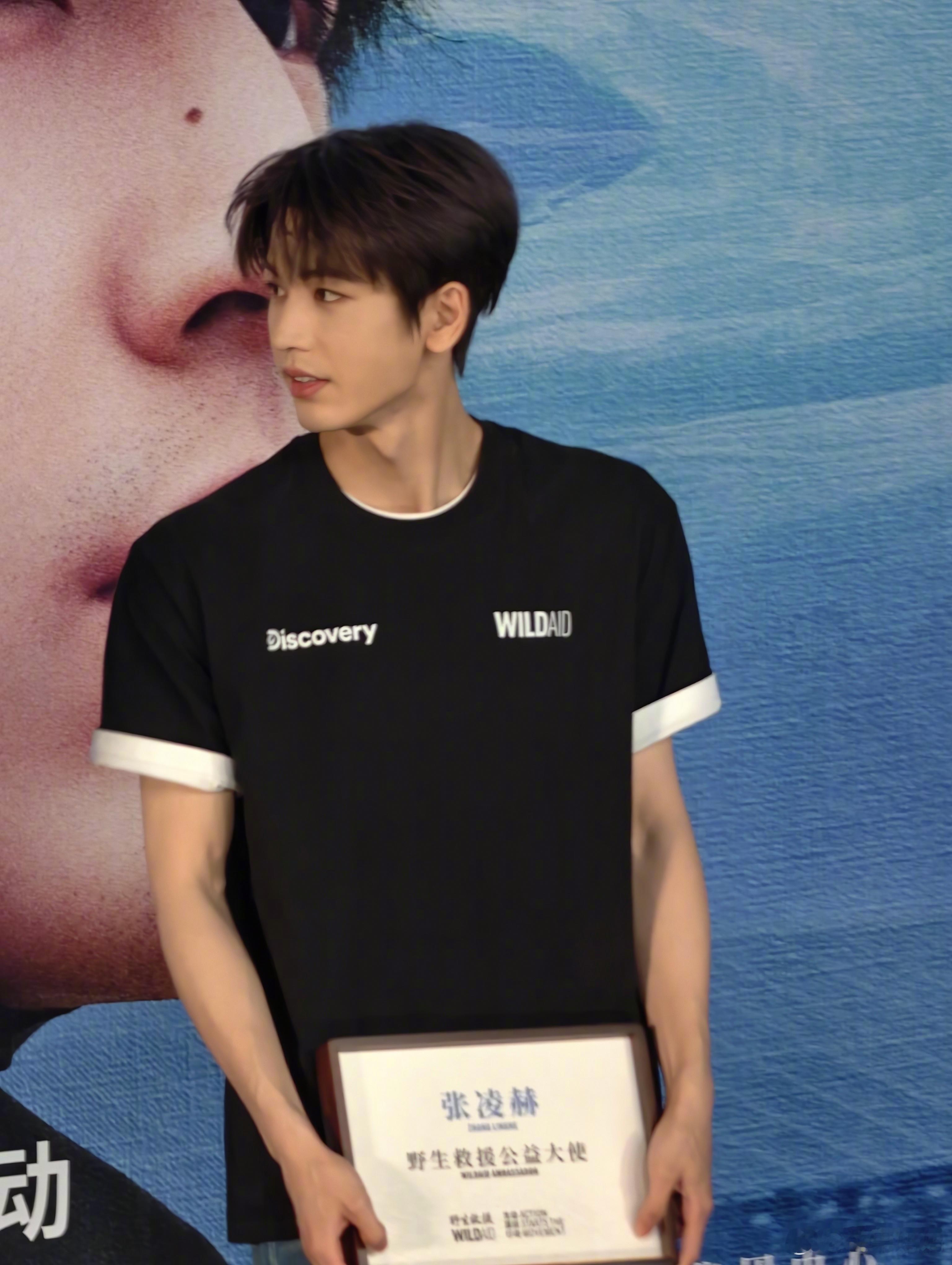 凌探未来是野生救援公益大使张凌赫！！！帅的好清新啊