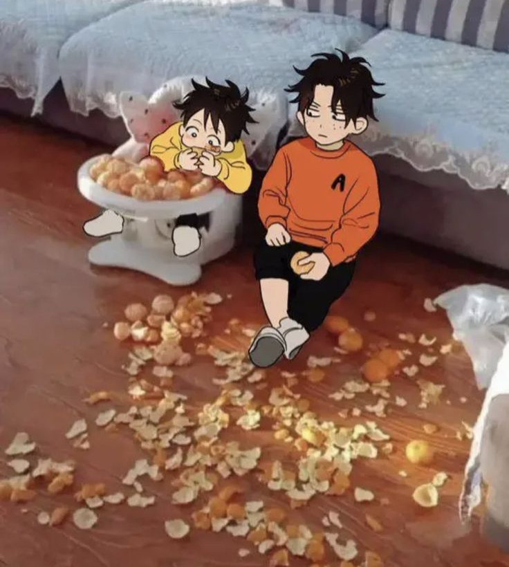 弟弟尽管吃，哥管够海贼王