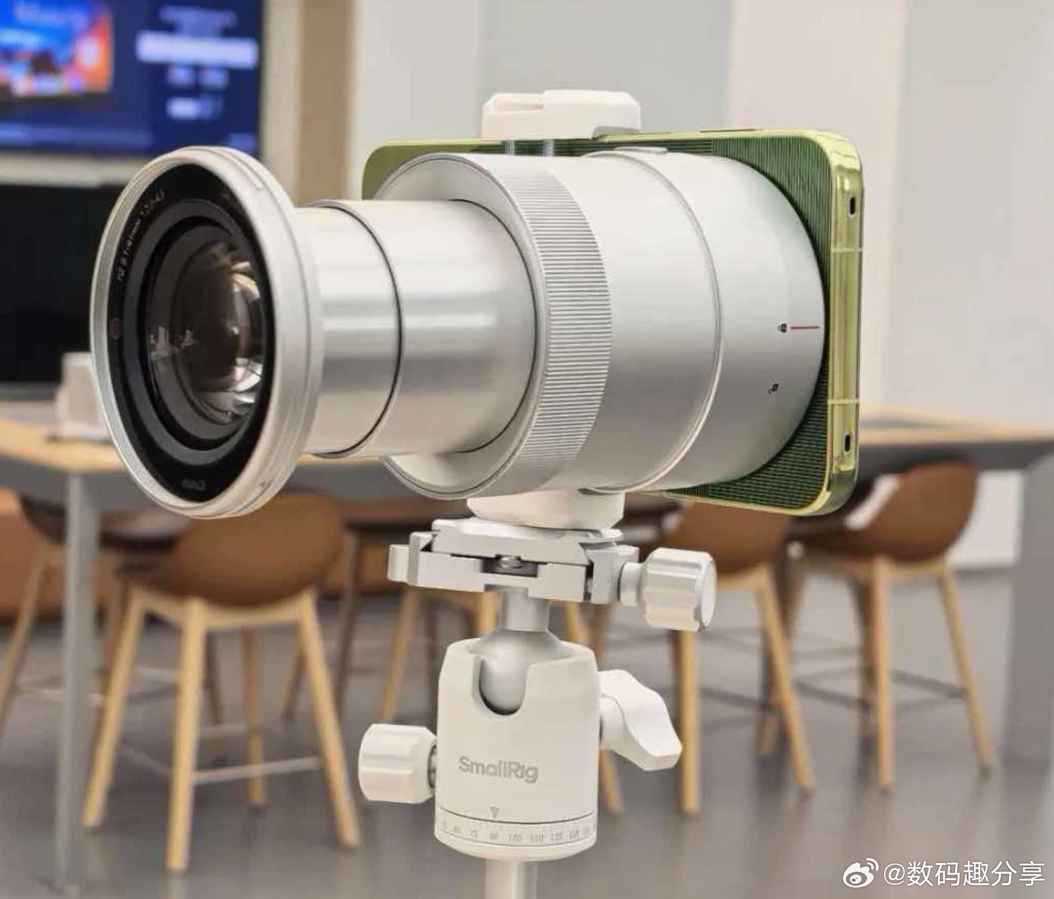 华为睿影Z10曝光，这个摄影套装模组真大啊！​​​