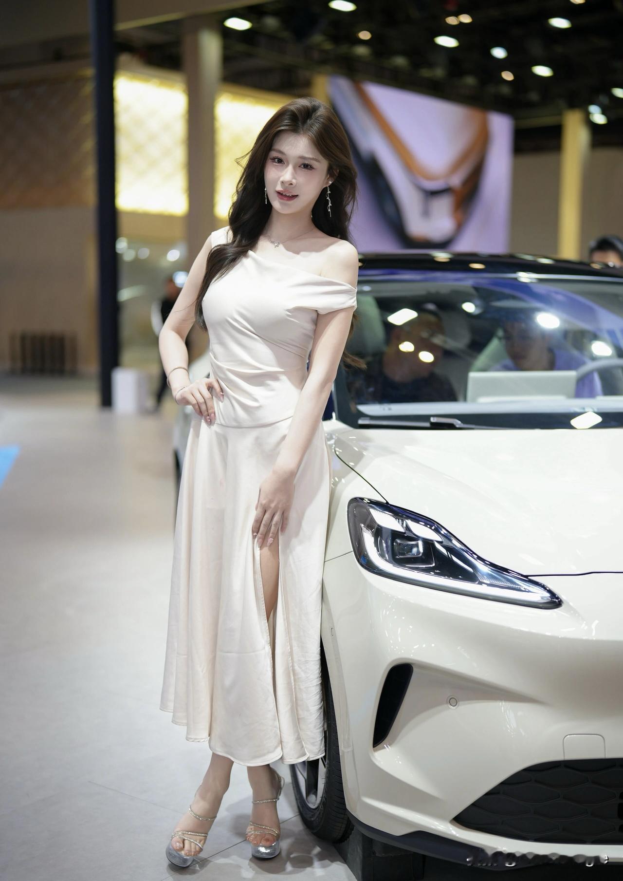 玉女临车影，风姿动人间。