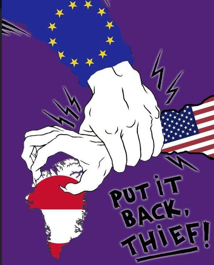 这是欧盟的宣传画？我怎么这么不信呢？不相信欧盟的官僚那么有种，欧洲人是有可能