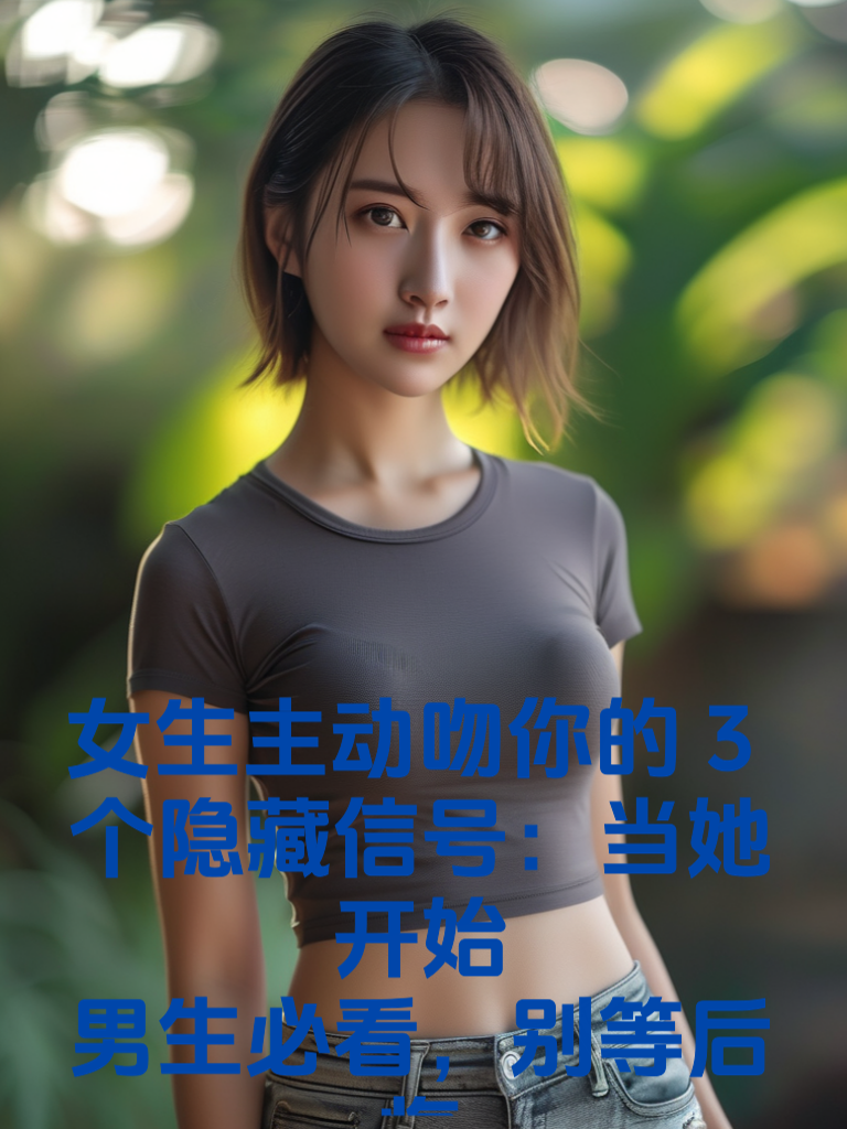 女生主动吻你的3个隐藏信号：当她开始……（男生必看，别等后悔