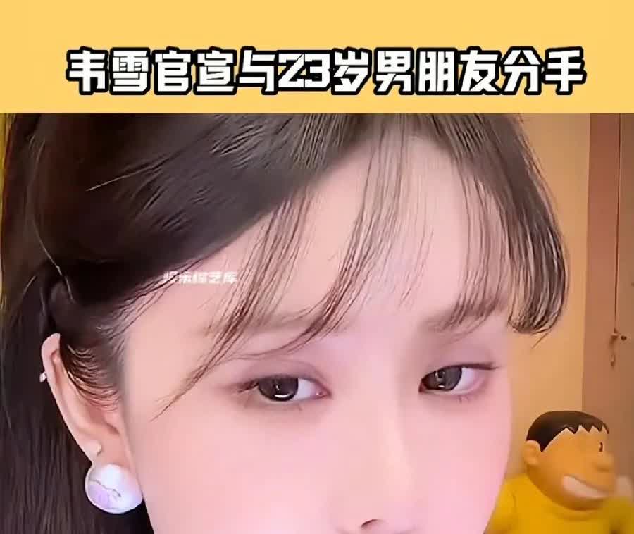 韦雪的意思是，男孩子都23了，可以结婚生子了，不能耽误他了。我在继续找个好男孩，