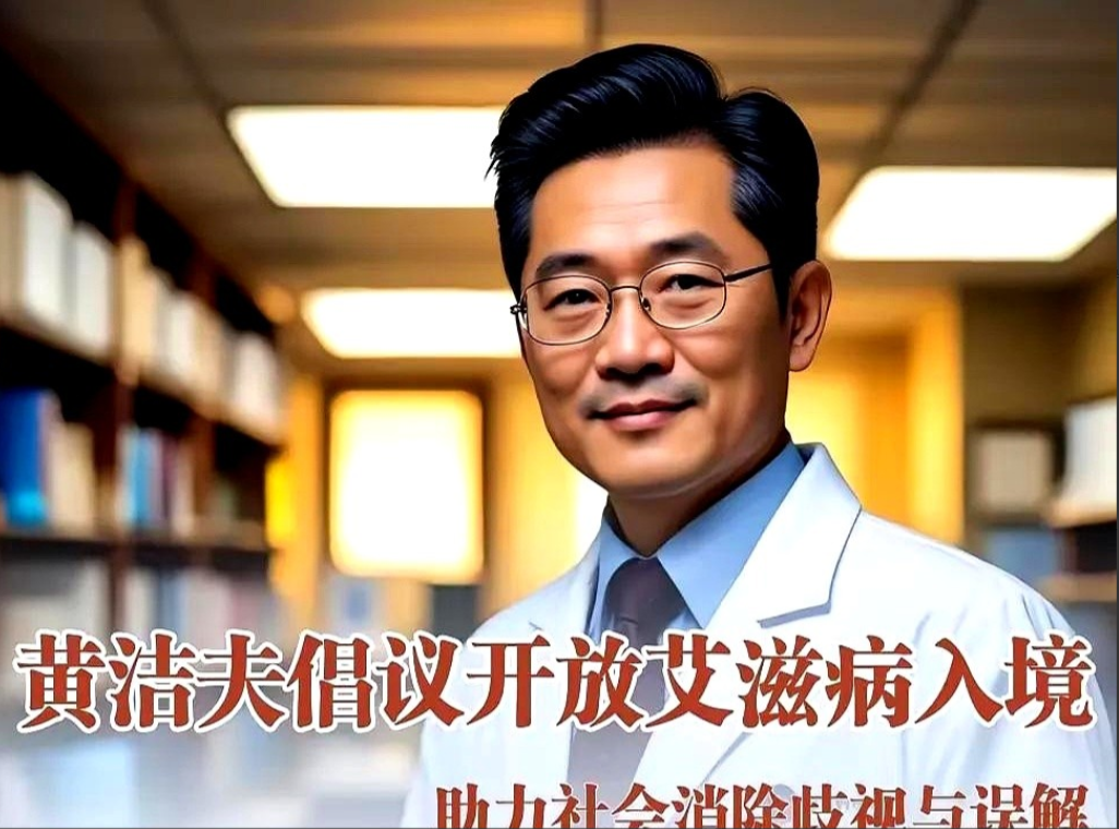 2003年有个叫黄杰夫的人提了个政策，说艾滋病没那么可怕，要让感染的人能自由进