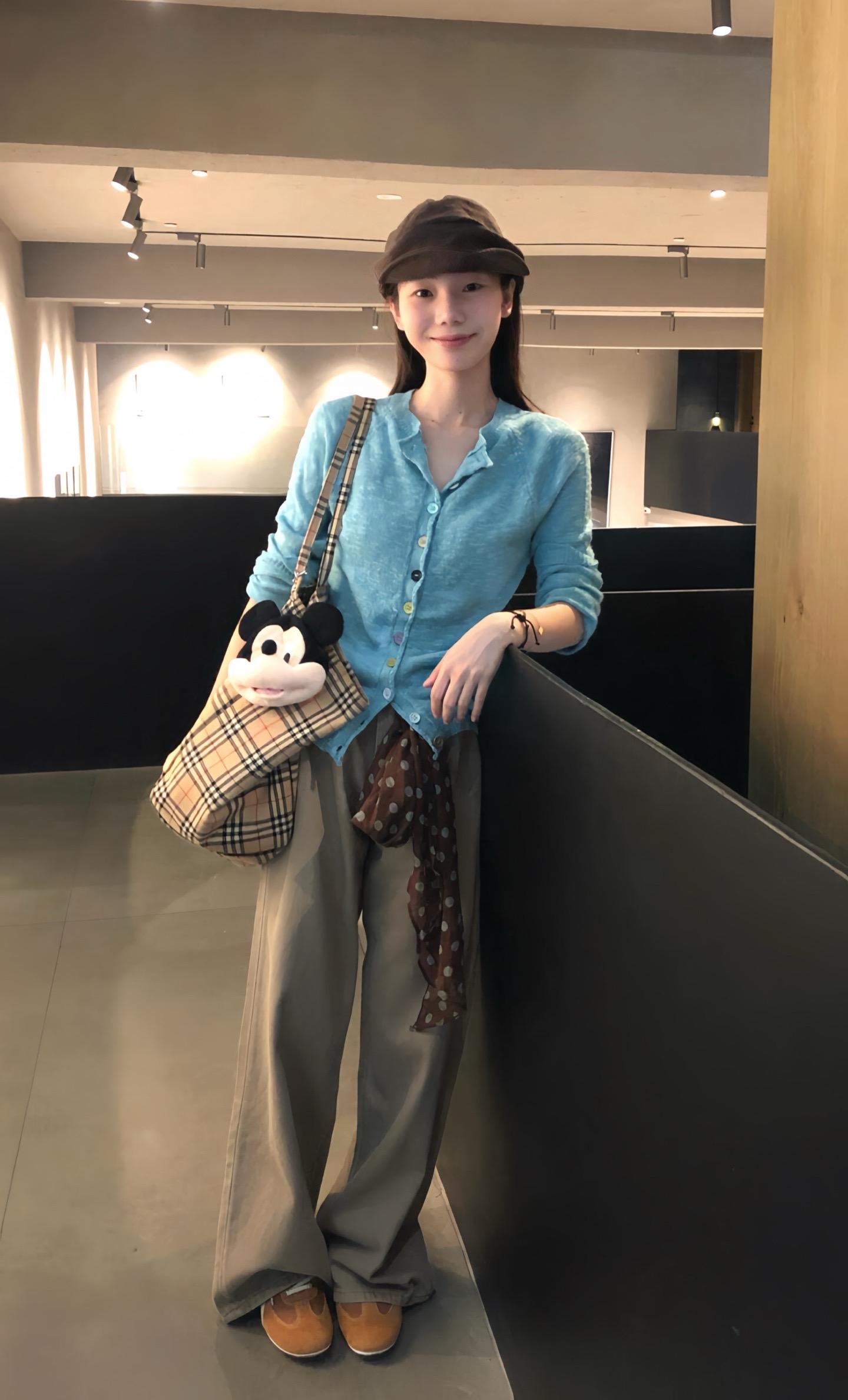 ootd穿搭推荐 韩系穿搭 今日穿搭look 毛衣控 休闲穿搭