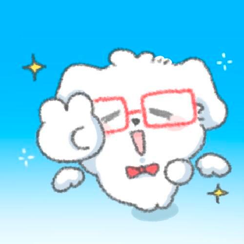 淡白小狗头像——淡淡的就会顺顺的🍀𝐰𝐞𝐜𝐡𝐚𝐭头像｜萌物分享｜可爱