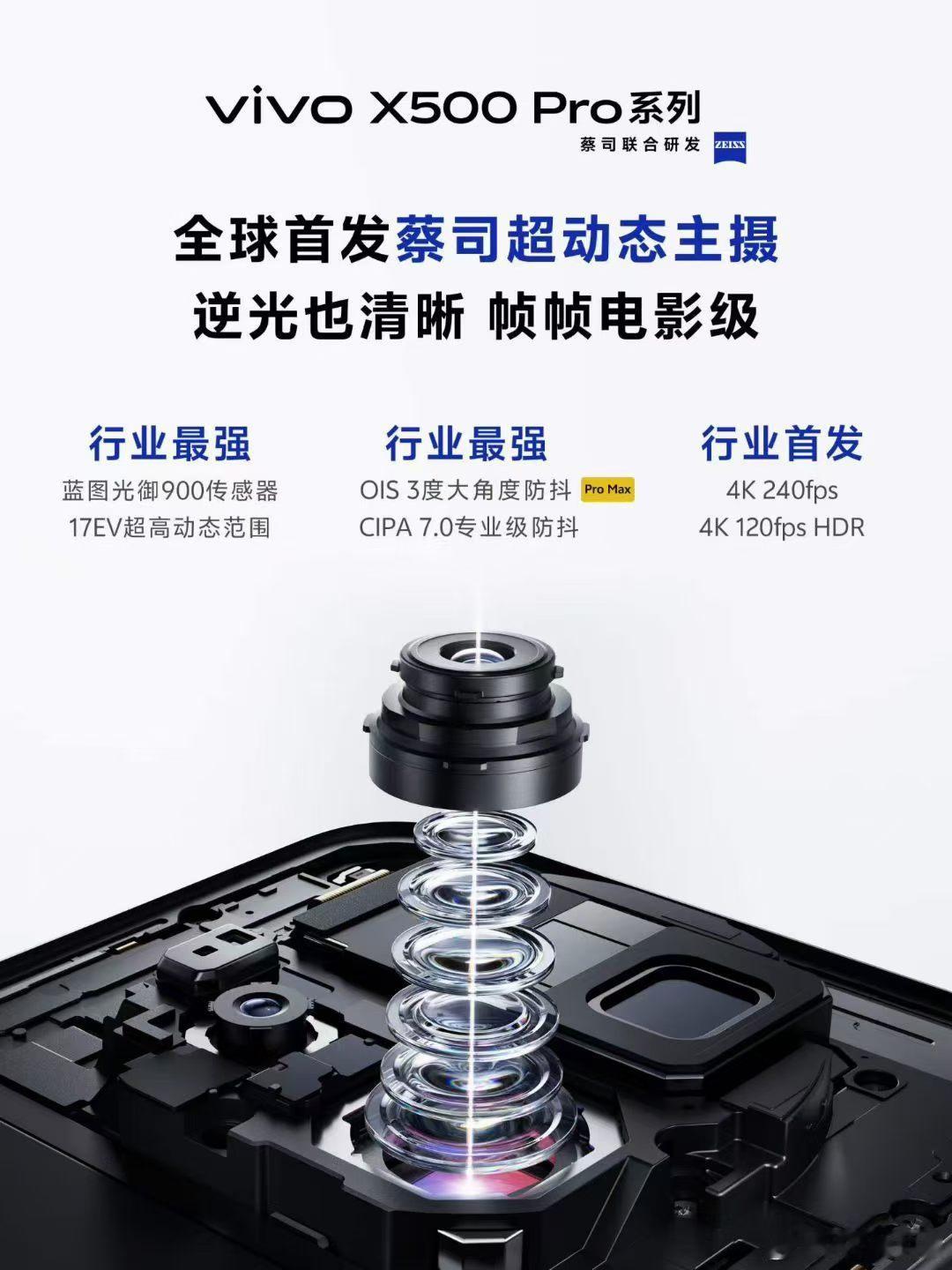 vivo宣布，全新的X500系列将在9月正式发布，并推出X500P