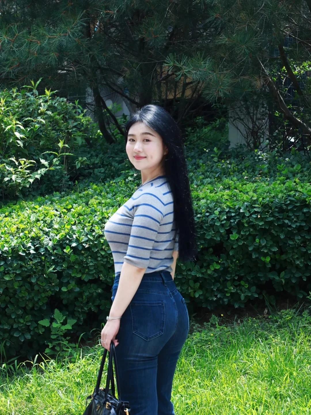 写真|牛仔裤真的顶级，挡不住的白月光，冻结了时光