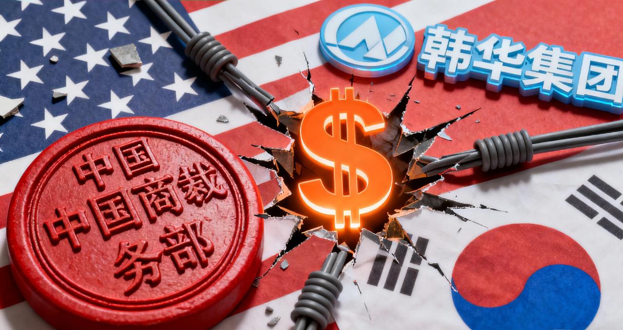 中国这招太狠!韩华集团50亿投美刚上桌,就被精准拿捏着求放过内容核心是