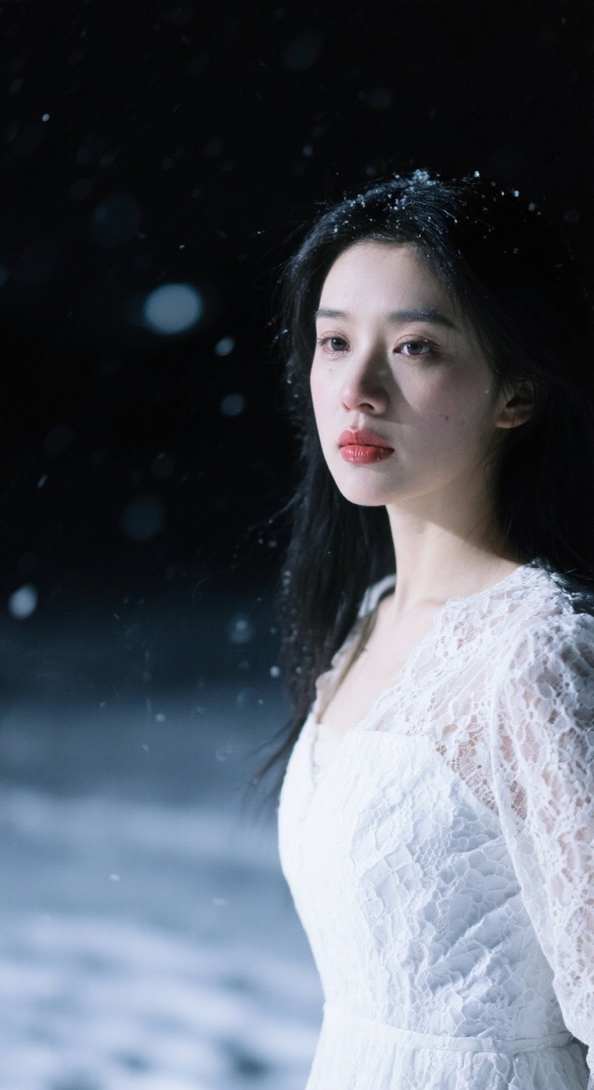 娇俏黑丝穿搭风情万种美女写真