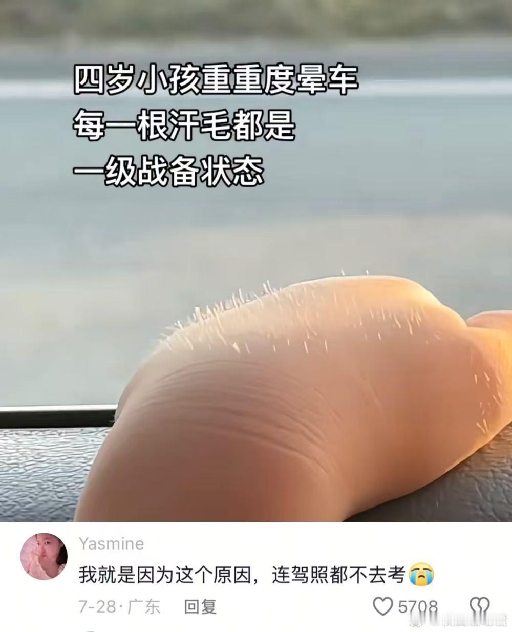 只有晕车人才懂的绝望瞬间.....​​​