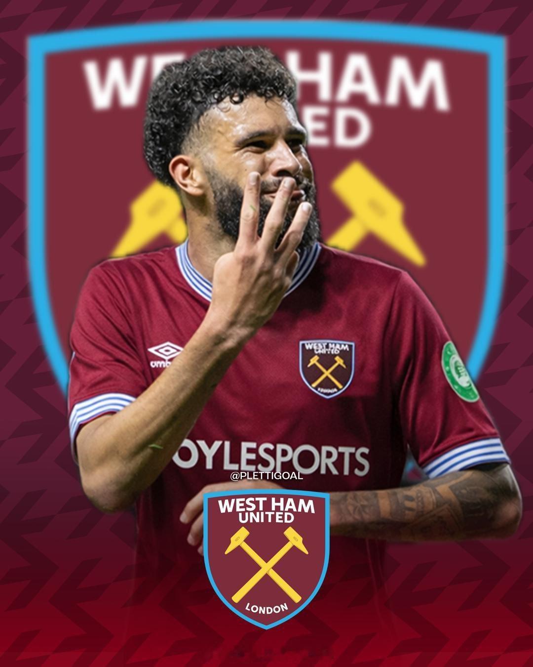 【西汉姆砸5000万买两前锋】志在保级的英超球队西汉姆联，将在一月冬窗连购两名身