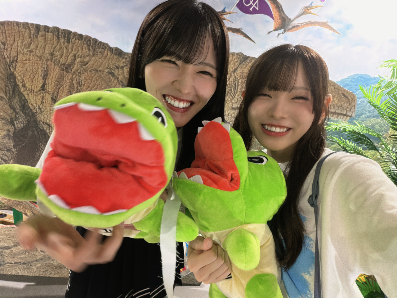 森平麗心「この日はツインテール。実は少し前、りりあさんと一緒にツインテールをする