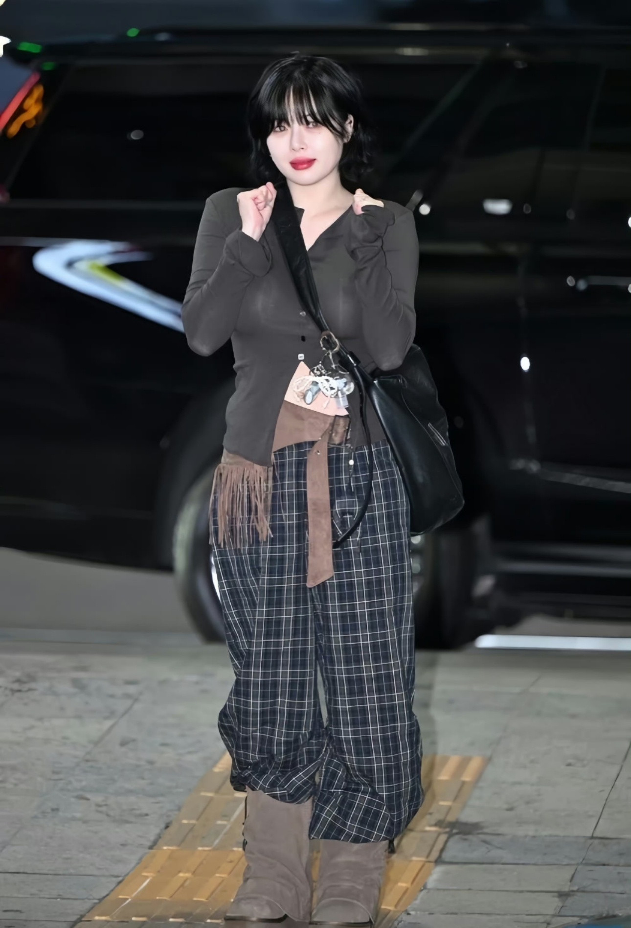 泫雅回春像喝水一样简单女王美美回归，姐姐也不要太瘦啦[哭哭][哭哭]​​​