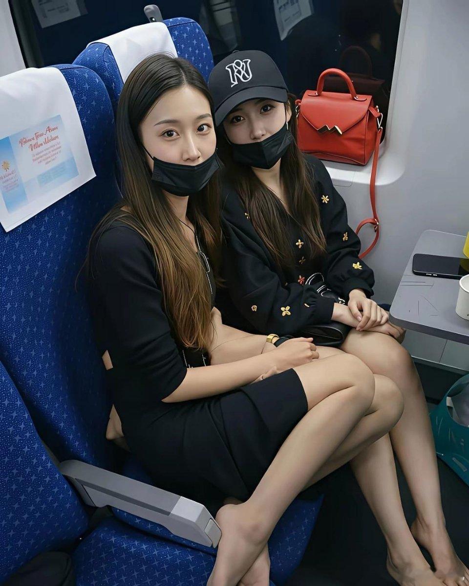 高铁上脚这样放合适吗光脚感觉很不文明啊