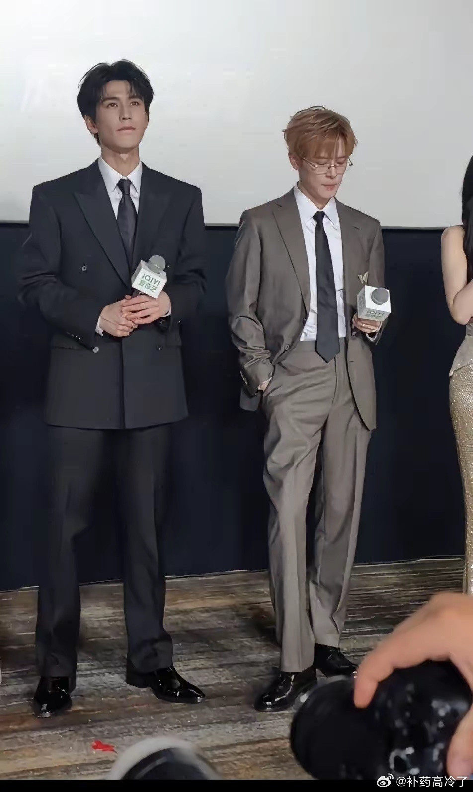 付辛博这金发造型真的夯爆了，张凌赫也很帅呀