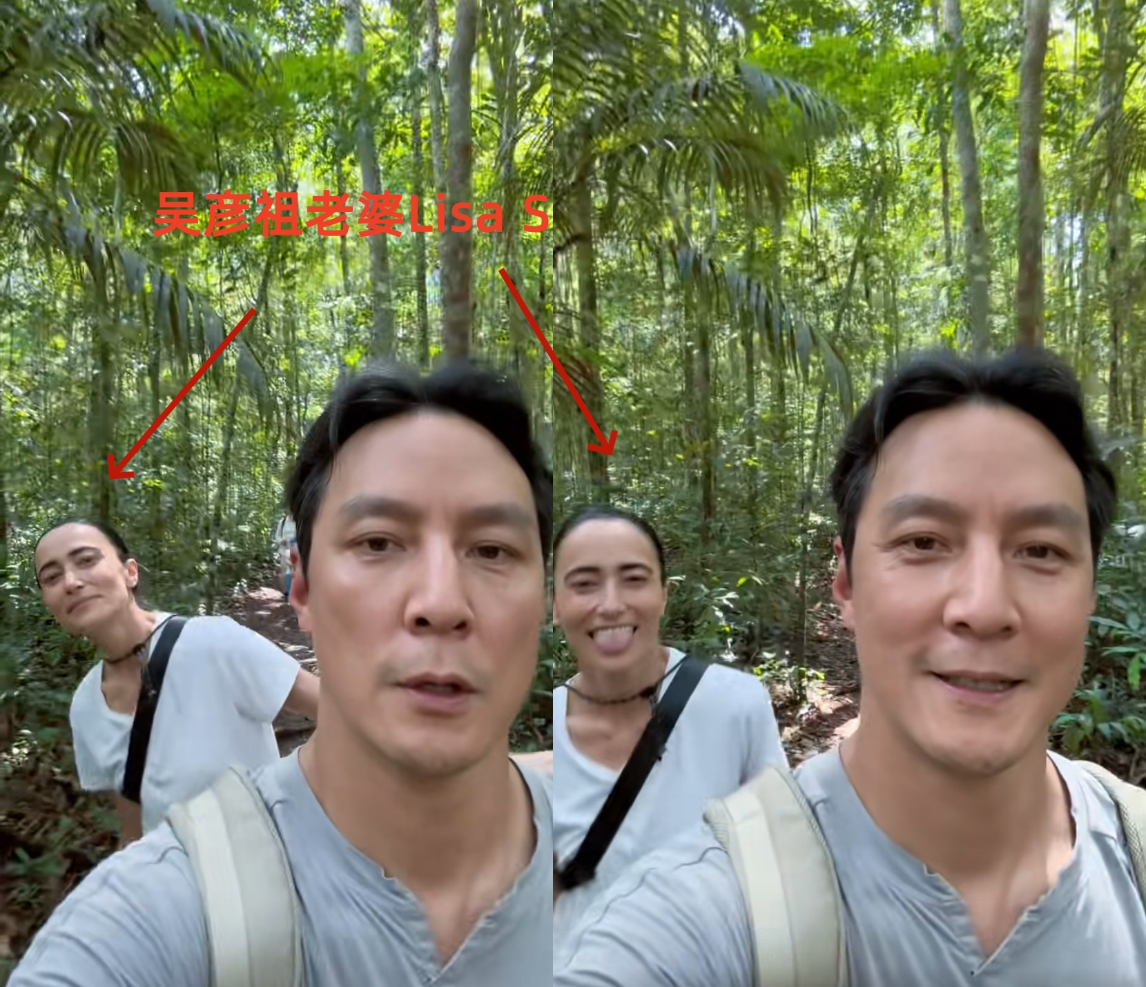 50岁吴彦祖晒全家福,47岁老婆罕见露面!