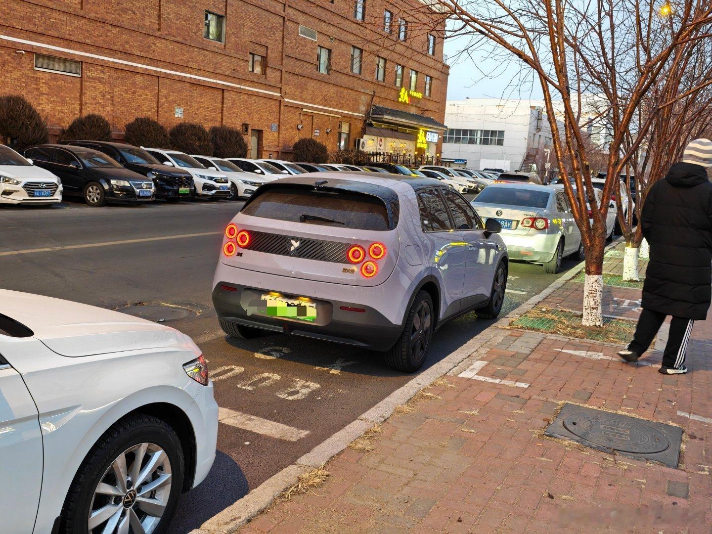 第一次见到活的蔚来萤火虫