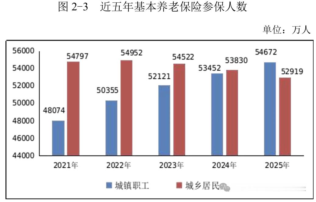 热点观点全国城乡居民养老保险参保人数3年少了2033万，根源何在？待遇太低！