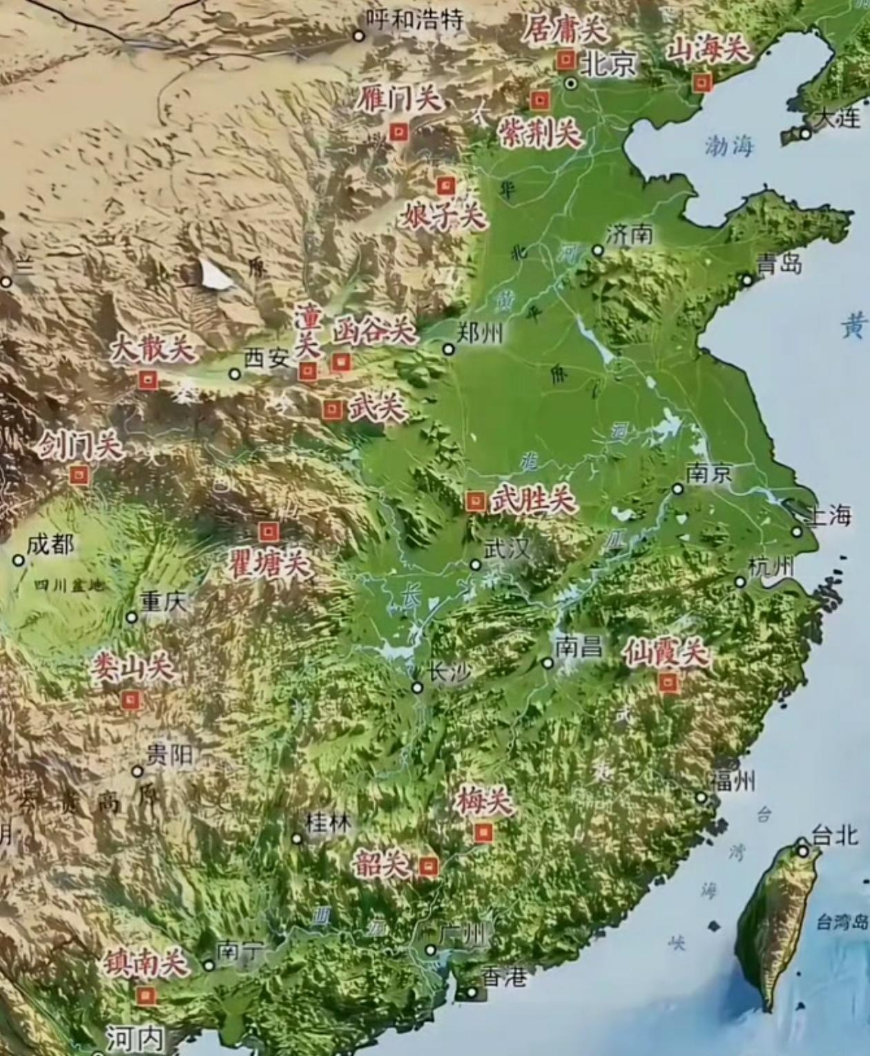 中国这么多的关，就是对韶关，不怎么理解。整个广东在秦始皇的时候就已经统一了。为