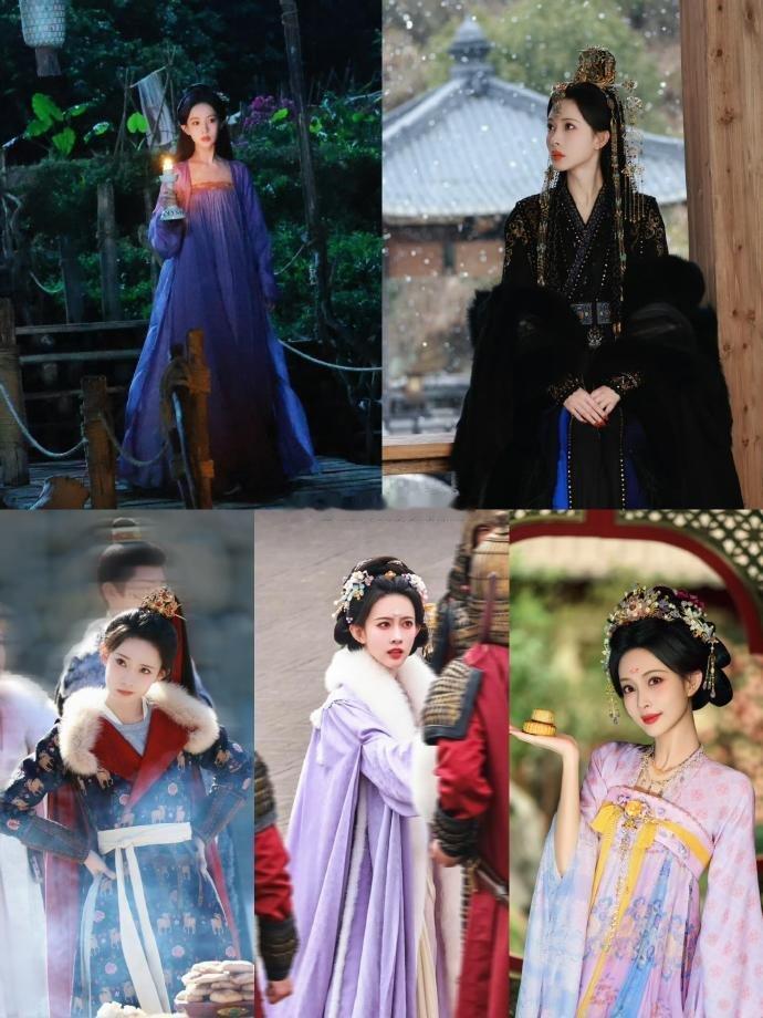 95-00🌸在拍古偶剧妆造一览汉：田曦薇《嫁金钗》唐：孟子义《尚公主》宋：虞书