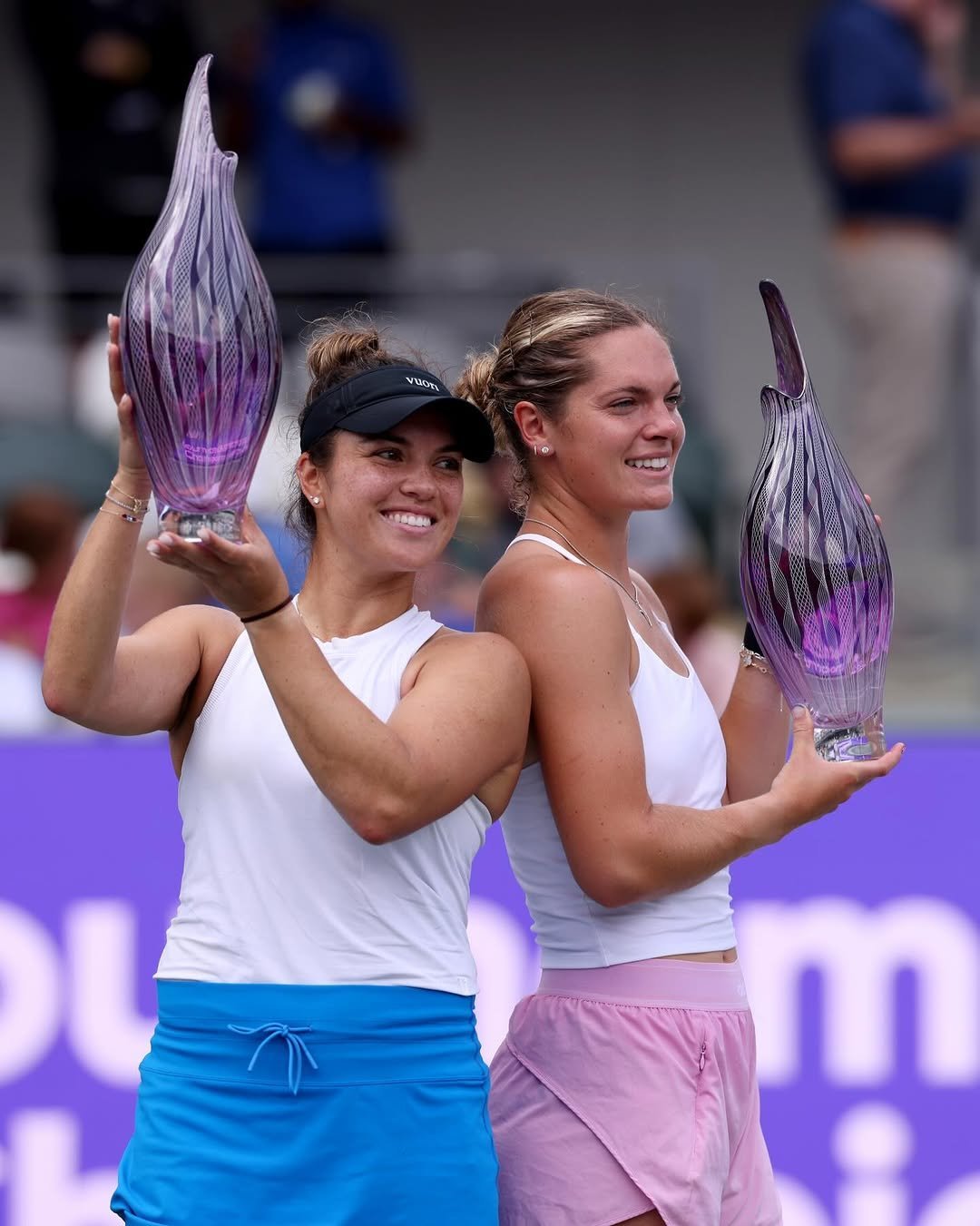 上周两站巡回赛双打冠军出炉📍WTA500查尔斯顿站🏆克劳茨克/麦克纳莉📍W