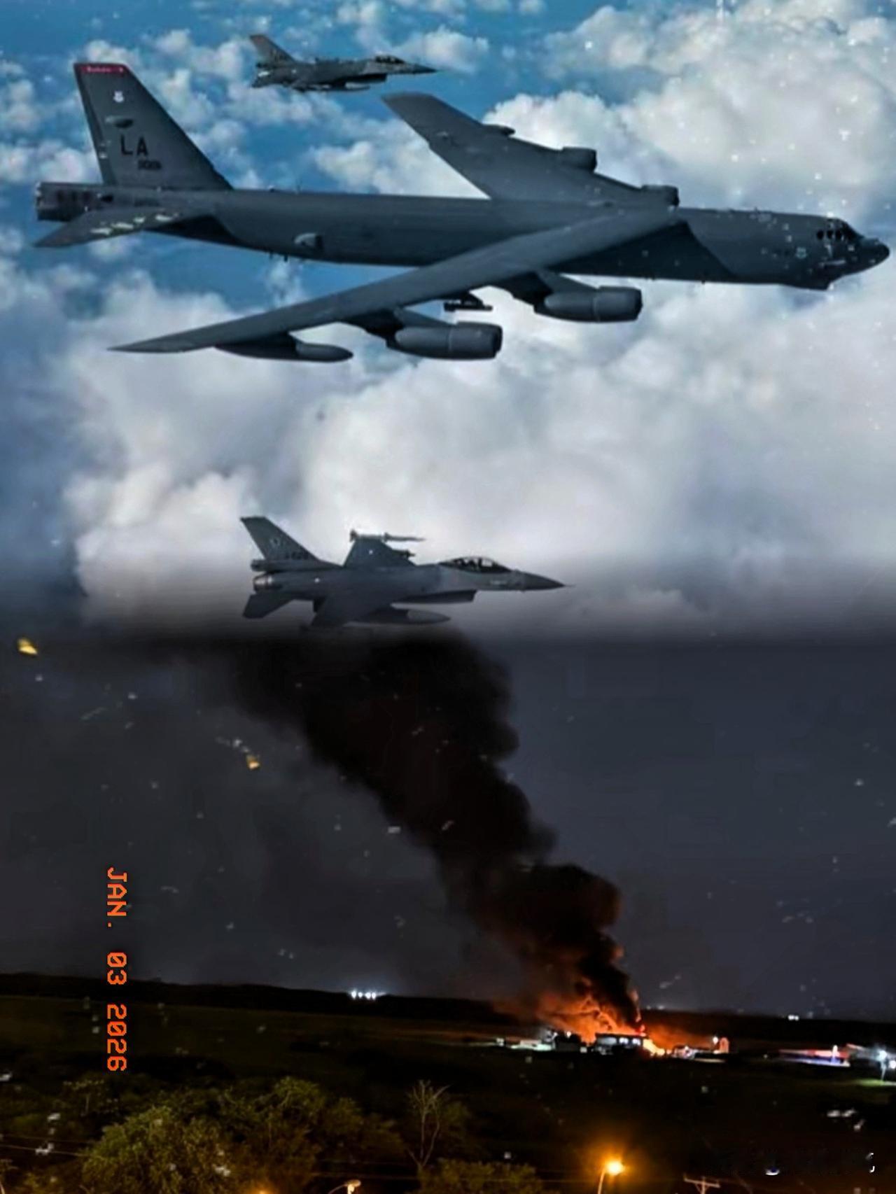 美洲这次真的打起来了！就在当地时间2026年1月3日凌晨，美国总统特朗普正式下