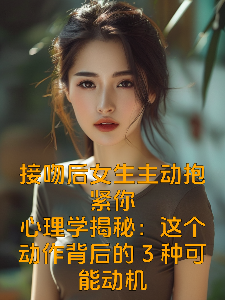 接吻后女生主动抱紧你？心理学揭秘：这个动作背后的3种可能动机