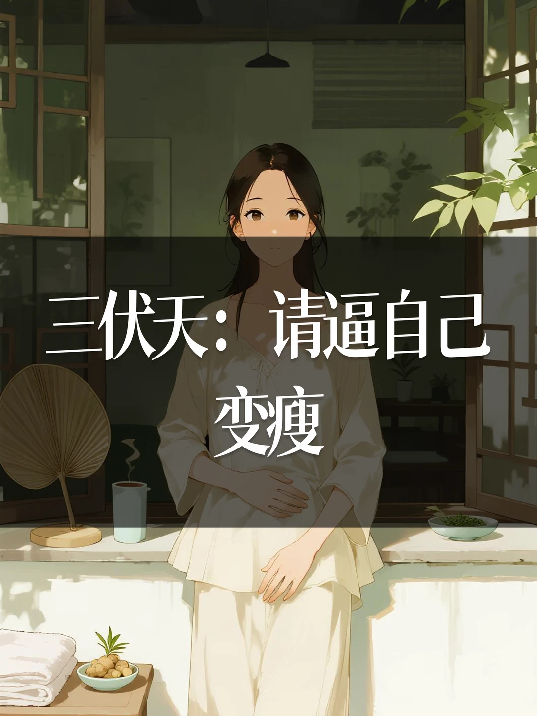 三伏天：请逼自己变瘦