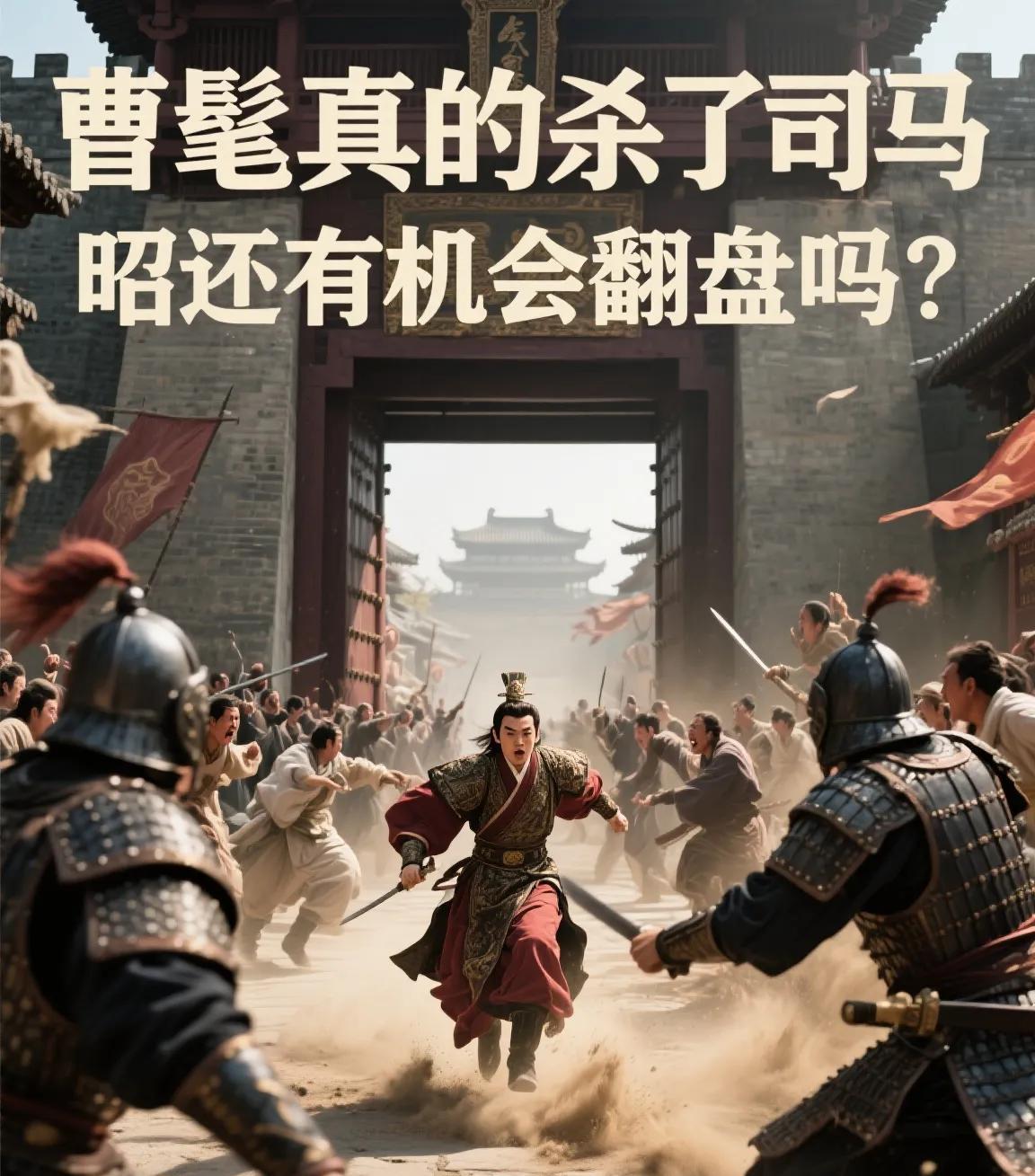 曹髦真的杀了司马昭还有机会翻盘吗？公元260年5月初七的洛阳城，19岁的曹魏皇