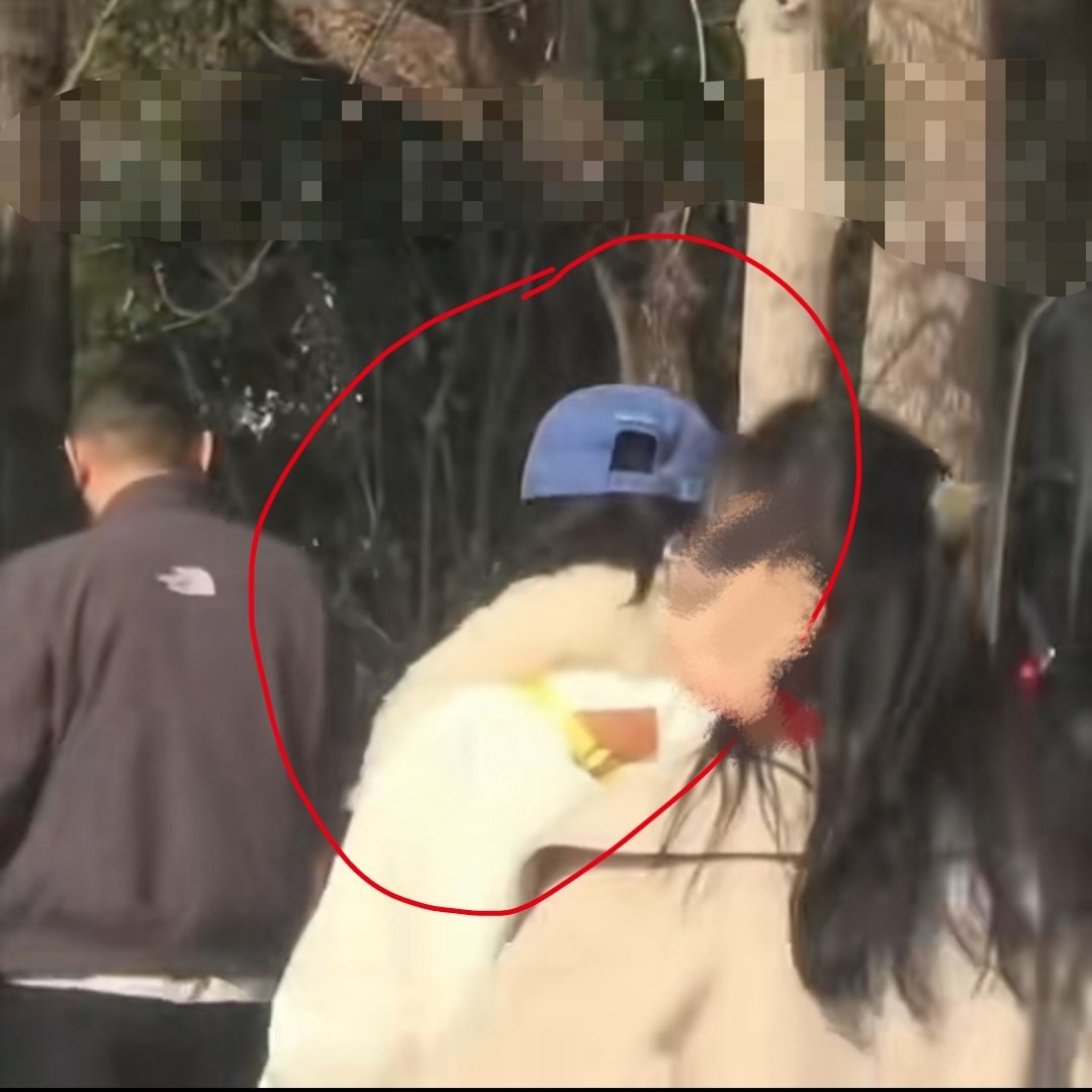 赵丽颖在公园散步85顶流花赵丽颖身穿便服提着玩具剑在公园中行走被狗子拍到，儿子