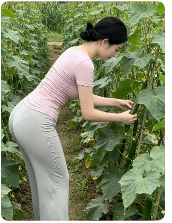 随便吃家住农村吃菜方便；随时吃随时地里取；全是新鲜绿色蔬菜；吃的放心又健