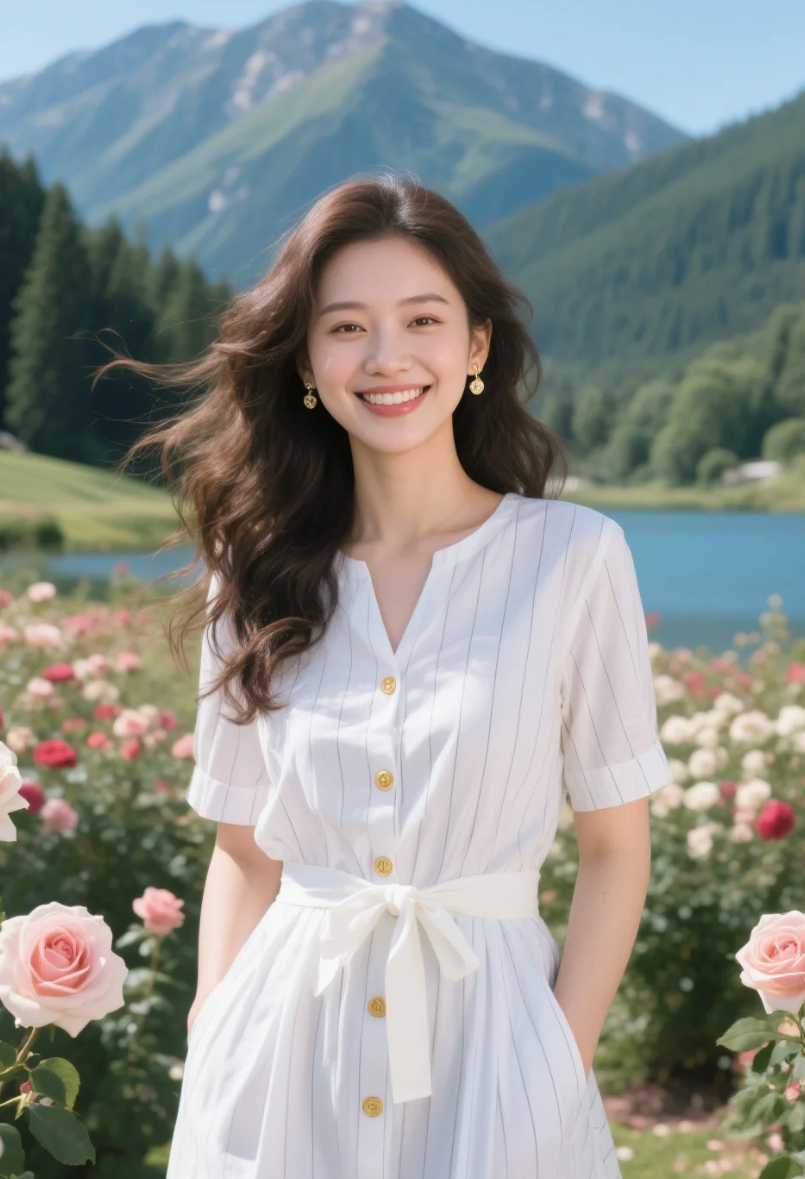 姐姐的松弛感太绝了，插兜一站就是大片