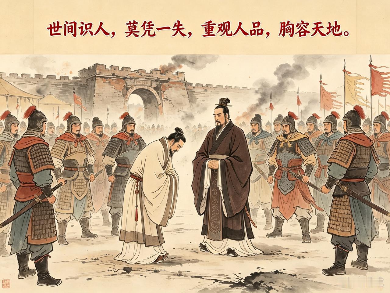 小故事胸襟汉末乱世，烽烟四起。曹操副手，排位第一，当属