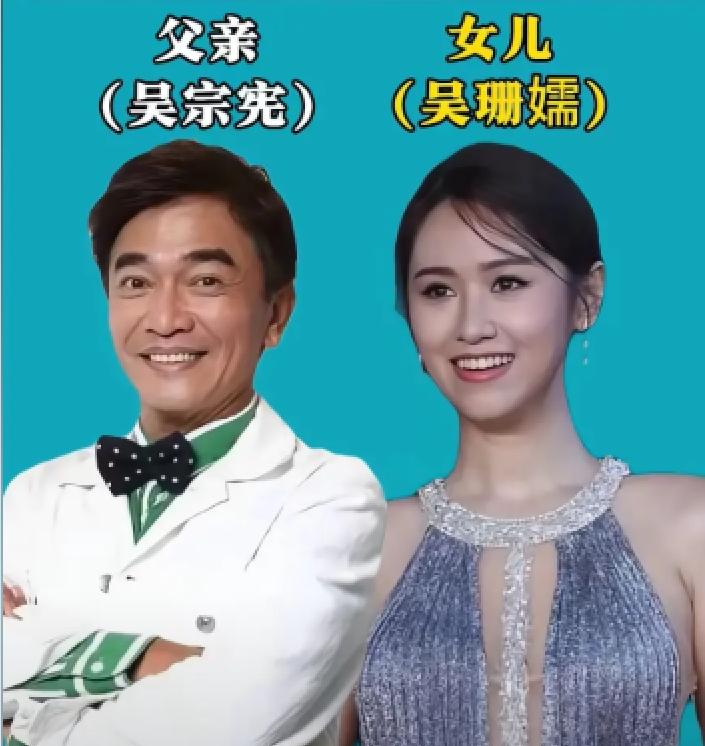 看了17位明星大佬和他们的女儿，发现一个有意思的事，长得漂亮的女星颜值都没有遗传