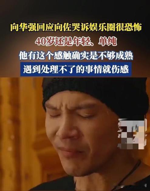 2025年12月，向佐在综艺中哭诉“娱乐圈的人很恐怖”，引发关注。向华强回应称，