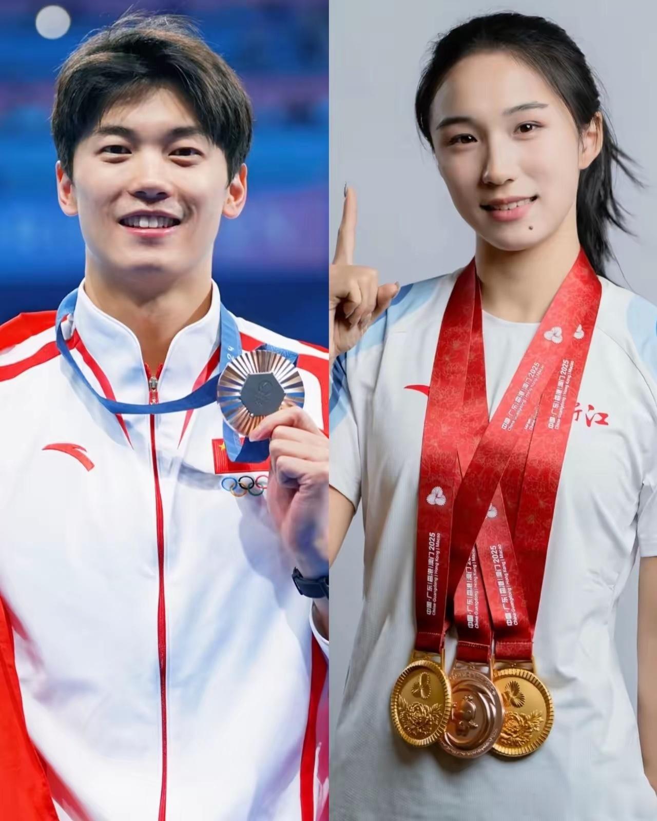 陈妤颉谈偶像汪顺像邻家大哥哥，同为宁波运动员，陈妤颉谈偶像汪顺，他就像“邻家大